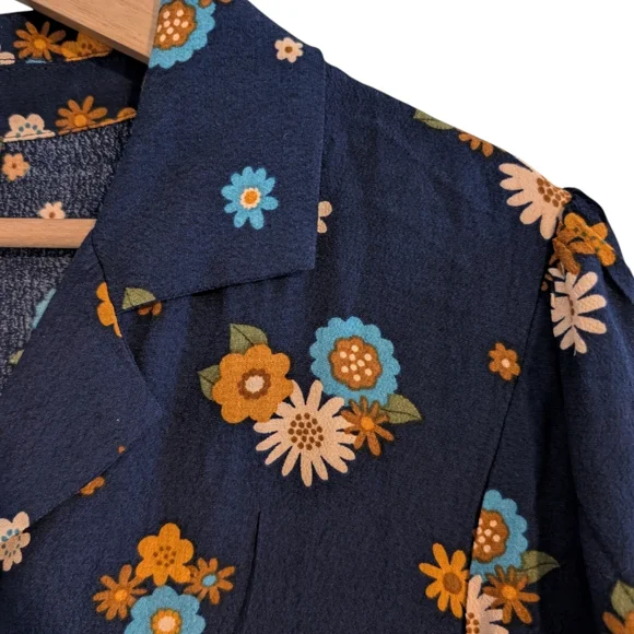 Princess Highway Floral Print Button Front Dress - Picture 4 of 13